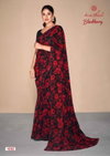 Blackberry By Kashvi Printed Pure Georgette Sarees Wholesale Price In Surat